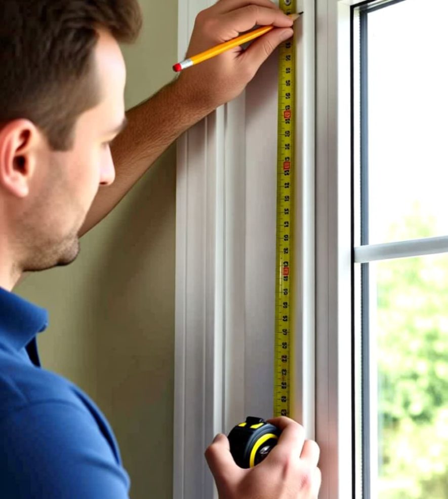Замер окон от окна софос